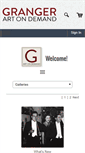 Mobile Screenshot of grangerartondemand.com